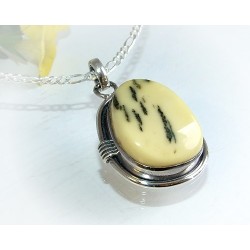 Bernsteinschmuck - Bernstein-Anhänger  Silber-925  (AM240)