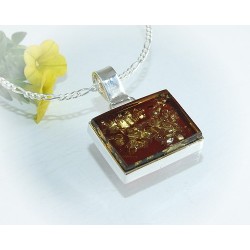 Bernsteinschmuck - Bernstein-Anhänger  Silber-925  (AM172)