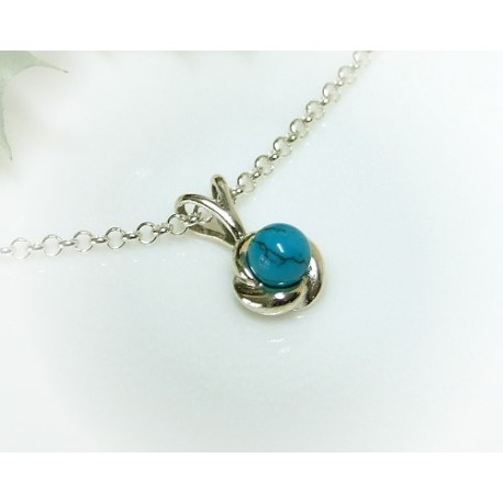 Türkisschmuck - Türkisanhänger Silber-925  (GZ62)