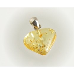 Bernsteinschmuck - Bernstein-Anhänger  Silber-925  (AM302)