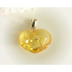 Bernsteinschmuck - Bernstein-Anhänger  Silber-925  (AM288)