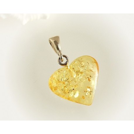 Bernsteinschmuck - Bernstein-Anhänger  Silber-925  (AM299)