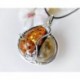 Bernsteinschmuck - Anhänger   Silber-925 AM347