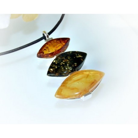 Bernsteinschmuck - Anhänger   Silber-925 AM360