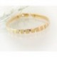 Armband Silber 19 cm Silber 925 vergoldet SG43
