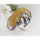 Bernstein-Ring  18 mm Silber-925 (BR137)
