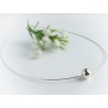 Kugel Halsreif Collier Silber 42-45 cm Silber 925 SD44