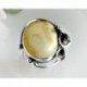 Bernstein-Ring  17 mm Silber-925 (BR113)