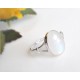 Mondsteinschmuck - Mondsteinring  Silber-925 UNIKAT (MT84)