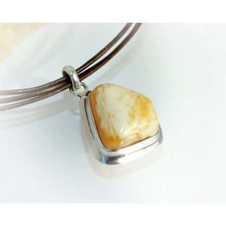 Bernsteinschmuck - Anhänger   Silber-925  CF106