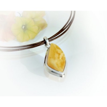 Bernsteinschmuck - Anhänger   Silber-925  CF108