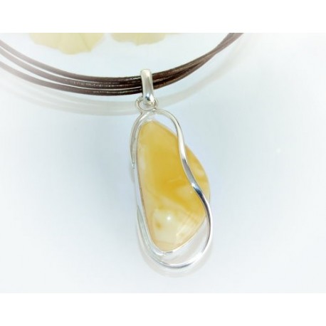 Bernsteinschmuck - Anhänger   Silber-925  CF121