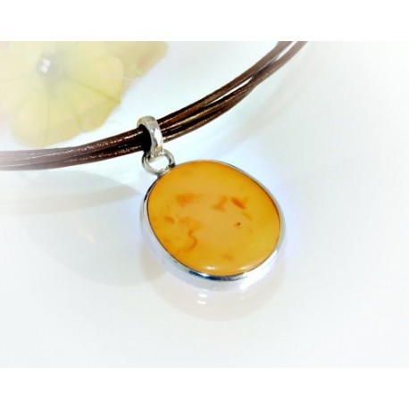 Bernsteinschmuck - Anhänger   Silber-925 CF112
