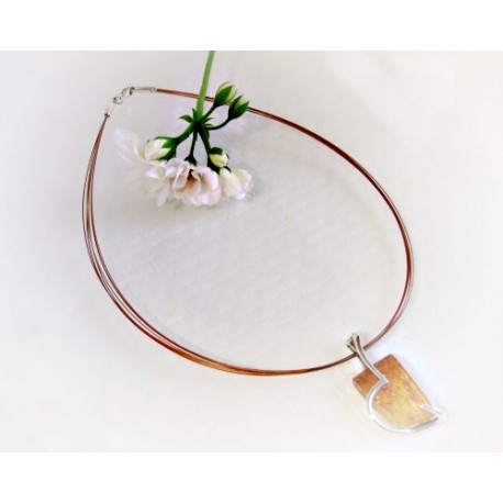 Bernsteinschmuck  Bernstein Collier 45 cm Silber 925  DC88