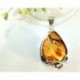 Bernsteinschmuck - Anhänger   Silber-925 AM374