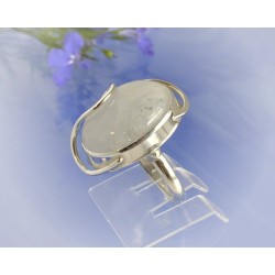Mondstein Ring Silber 925 mt62