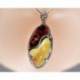 Bernsteinschmuck - Anhänger   Silber-925 AM444