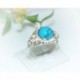 Türkisschmuck - Türkisring  Silber-925  (GZ78)