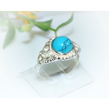 Türkisschmuck - Türkisring  Silber-925  (GZ78)