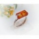 Bernsteinschmuck - Bernstein-Ring Silber-925  (BR171)