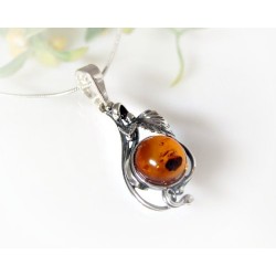 Bernsteinschmuck - Anhänger   Silber-925 AM410