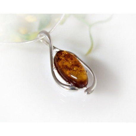 Bernsteinschmuck - Anhänger   Silber-925 AM408
