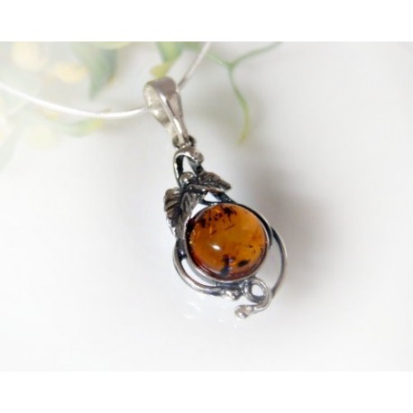 Bernsteinschmuck - Anhänger   Silber-925 AM412