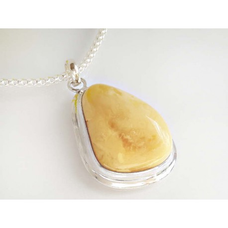 Bernsteinschmuck - Anhänger   Silber-925 BA316