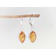 Bernsteinschmuck - Bernstein-Ohrhänger  Silber-925  (BJ172)
