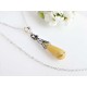 Bernsteinschmuck - Bernstein-Collier Silber-925  (BA315A)