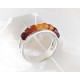 Bernsteinschmuck - Bernstein-Ring Silber-925  (BR294)
