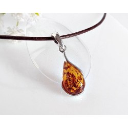 Bernsteinschmuck - Anhänger   Silber-925 BA164