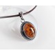 Bernsteinschmuck - Anhänger   Silber-925 BA167