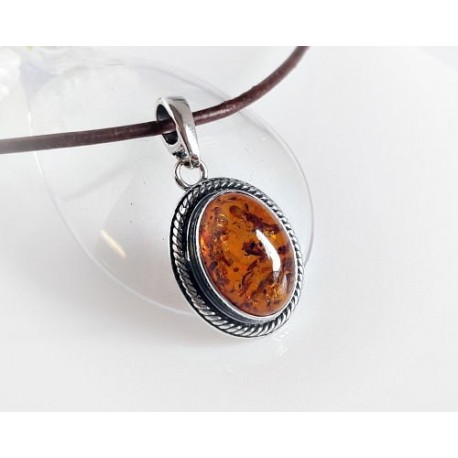 Bernsteinschmuck - Anhänger   Silber-925 BA167