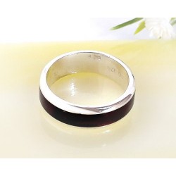 Bernsteinschmuck Bernstein Ring Silber 925 CK73
