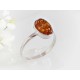 Bernsteinschmuck - Bernstein-Ring Silber-925  (BR313)