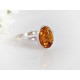 Bernsteinschmuck - Bernstein-Ring Silber-925  (BR313)