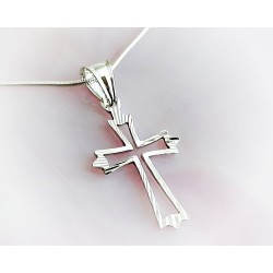 Kreuz Anhänger  Silber 925  SU226