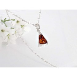 Bernsteinschmuck - Bernstein-Anhänger  Silber-925  (BA345)