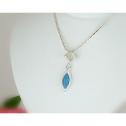 Türkisschmuck - Türkisanhänger Silber-925  (GY80)