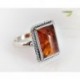 Bernsteinschmuck - Bernstein-Ring  Silber-925  (BR249)