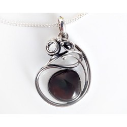 Bernsteinschmuck - Anhänger   Silber-925 BA136