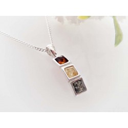 Bernsteinschmuck - Anhänger Silber-925 BA350