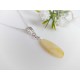 Bernsteinschmuck - Anhänger mit Kette 45 cm Silber-925 BA352