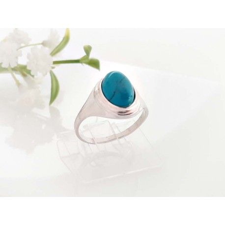 Türkisschmuck - Türkisring Silber-925  (GZ217)