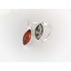 Bernsteinschmuck - Bernstein-Ring  Silber-925  (BR320)