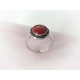 Silberschmuck - Damenring  m. Schaumkoralle Silber 925 (KL235)