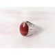 Silberschmuck - Damenring  m. Schaumkoralle Silber 925 (KL232)