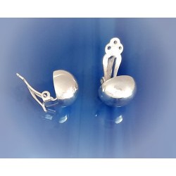 Ohrclips Silber 925 rund SB171