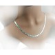 Silberschmuck - Schlangenkette flach 50 cm  Silber-925  KC152